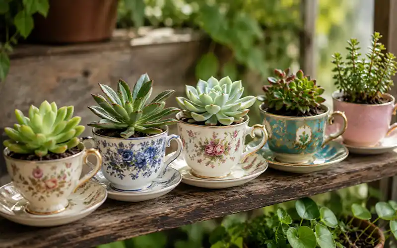 Xicaras como vaso