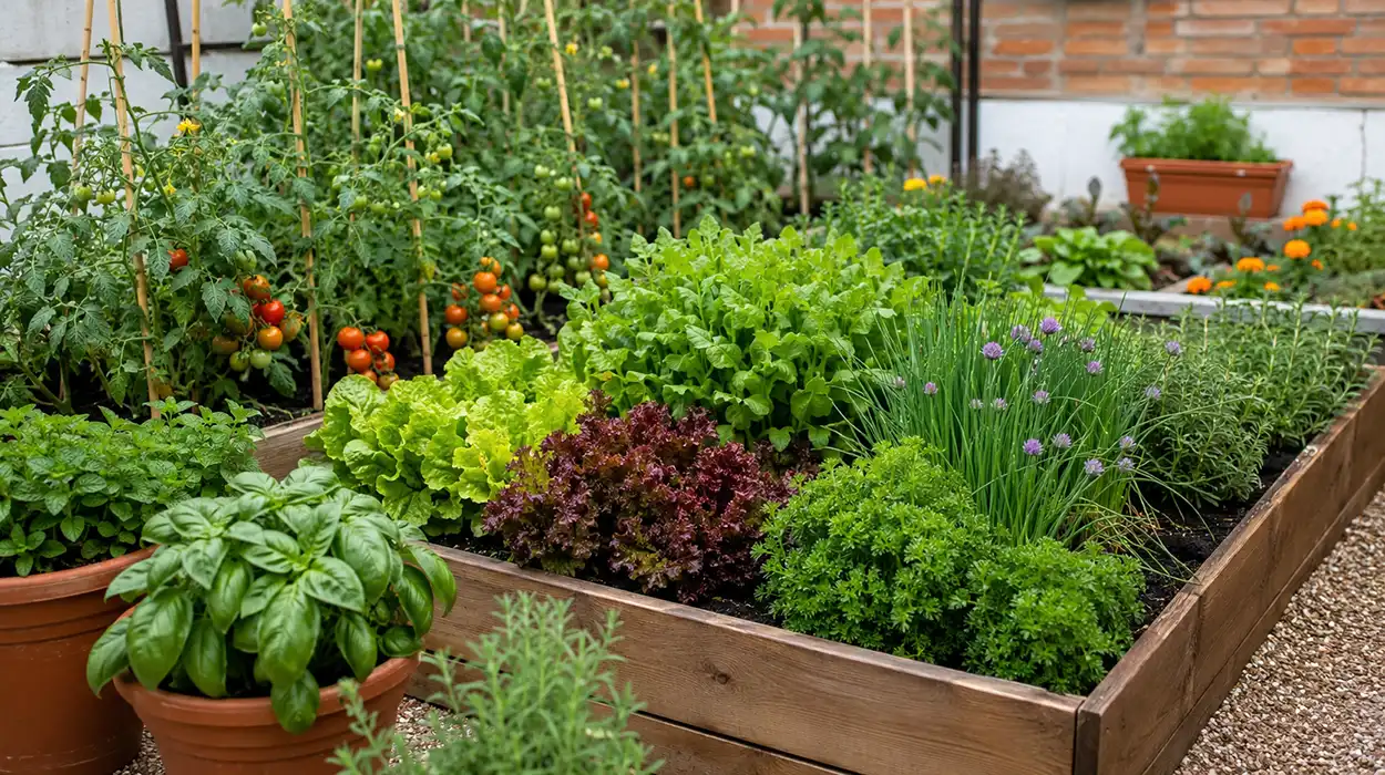Jardim Comestível: Como Criar um Espaço Bonito, Sustentável e Produtivo