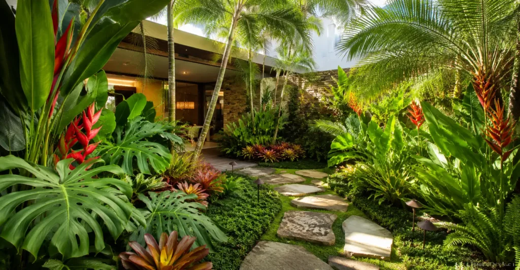 Jardins tropicais