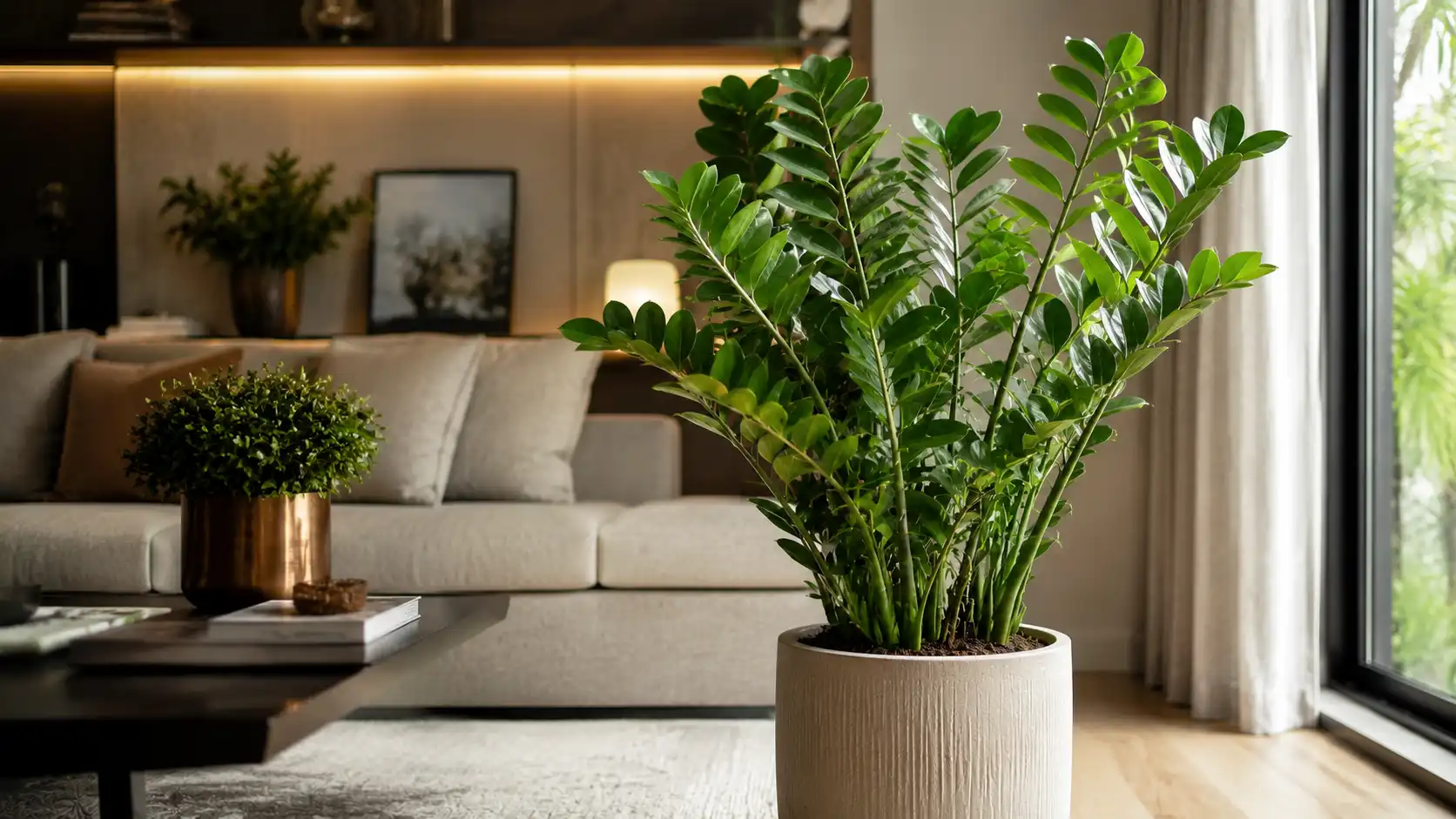 Zamioculca, Planta da Fortuna, Plantas Ornamentais, Jardinagem, Decoração com Plantas