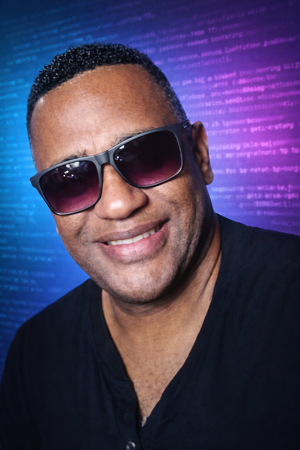 Foto de Edson Santos, autor do Jardim Sustentável