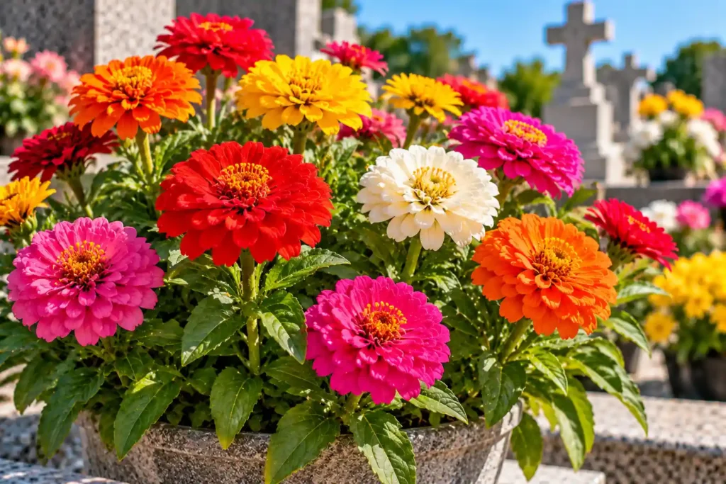 zinia-flores-coloridas-sol-dia-finados